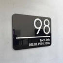 Placa Decorativa Metal Personalizada