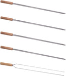Espeto Duplo Aço Inox Profissional