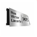 Placa Metal Personalizada Nome Família