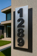Placa Metal Número Residencial